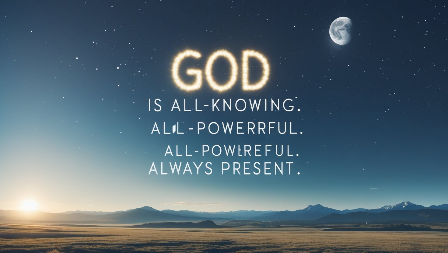 Attributes Of God