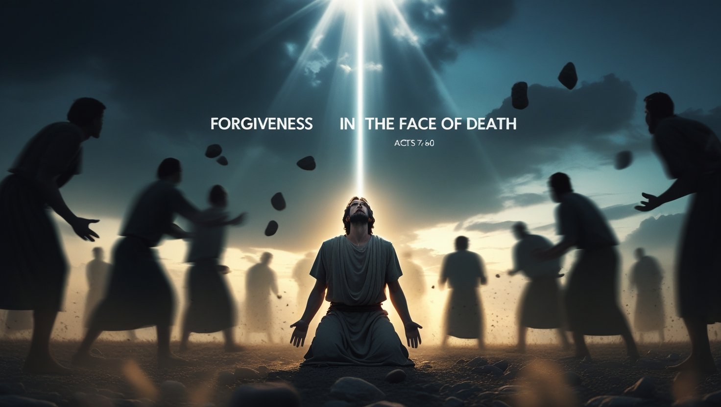 Acts 7:60: Embracing Forgiveness and Compassion