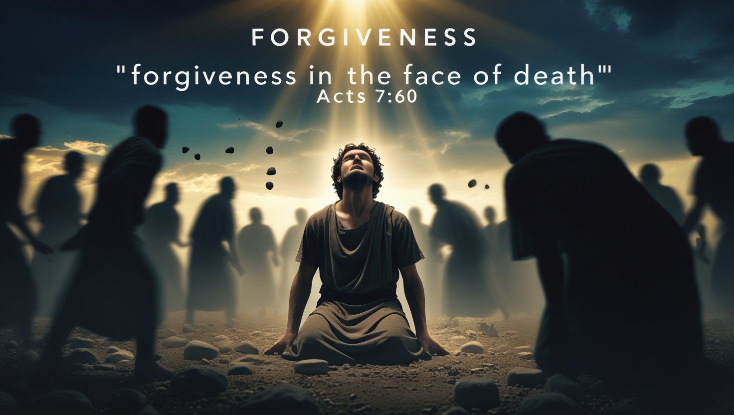Acts 7:60: Embracing Forgiveness and Compassion