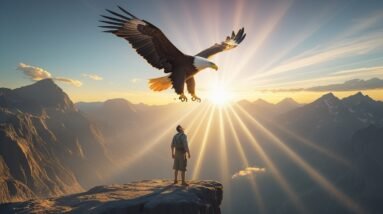 Finding Strength in The Promise of God During Weakness 19 Leonardo Phoenix 10 Photo realistic of a majestic scene of a v 3