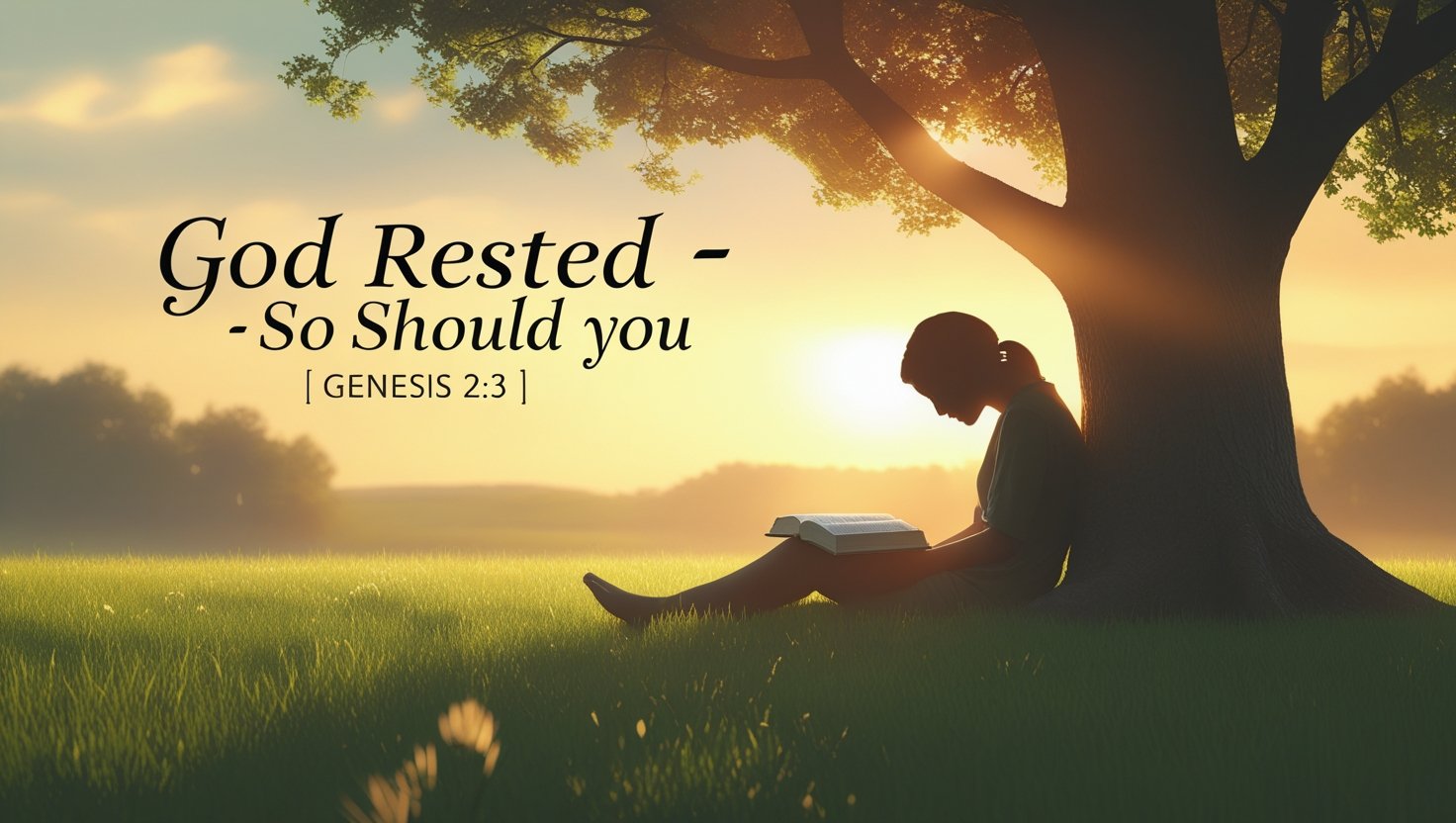  (BVOTD) Reflecting Genesis 2:3 - The Significance of Rest