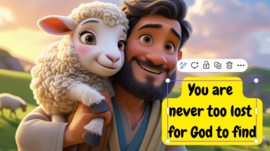 Parable of the Lost Sheep – The Pursuit of One 38 Lost sheep 2