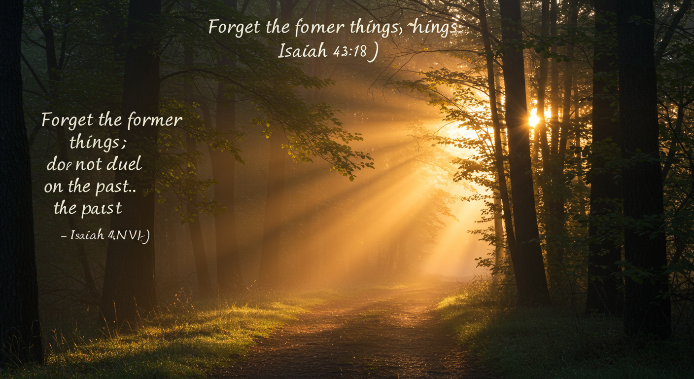 (BVOTD) Isaiah 43:18 2 (BVOTD) Isaiah 43:18