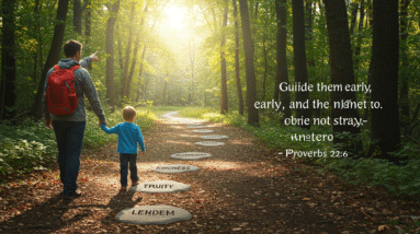 Proverbs 22:6 - Guide Them Early And They Will Noy Stray 14 image fx 8 2