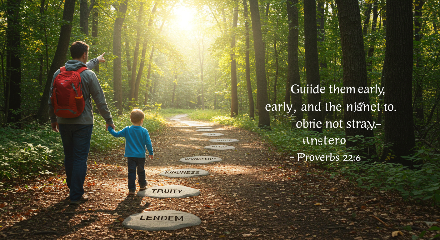 Proverbs 22:6 - Guide Them Early And They Will Noy Stray 1 Proverbs 22:6 - Guide Them Early And They Will Noy Stray