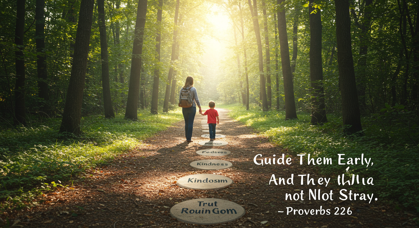 Proverbs 22:6 - Guide Them Early And They Will Noy Stray 2 Proverbs 22:6 - Guide Them Early And They Will Noy Stray
