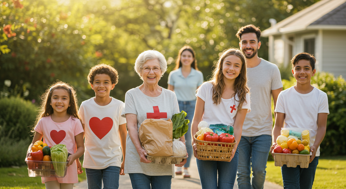  teaching kids to serve