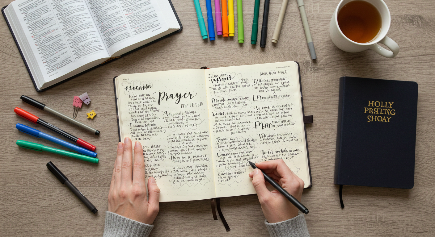 Christian journaling habit

