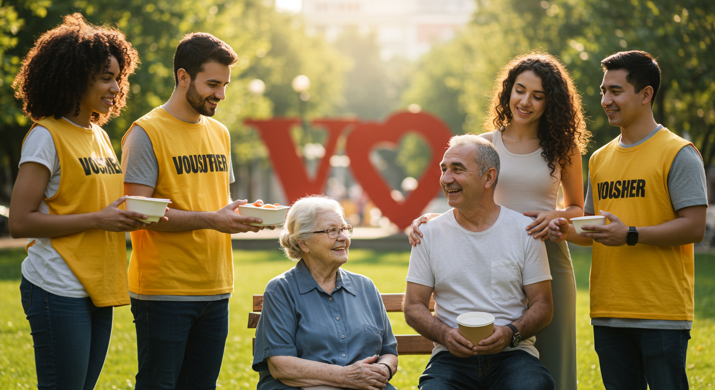 serving others in the community