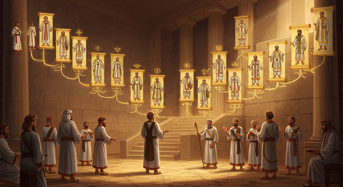Zadok’s priestly lineage