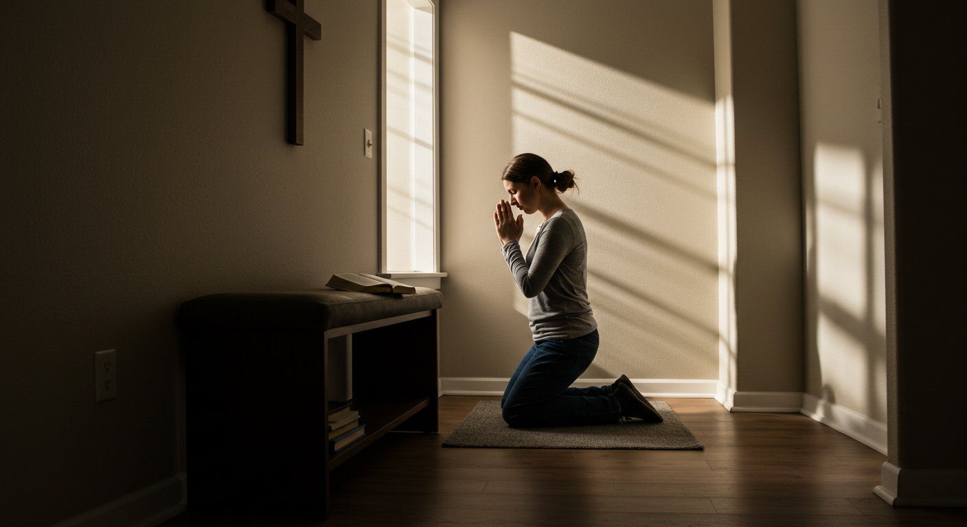 Christian prayer routine

