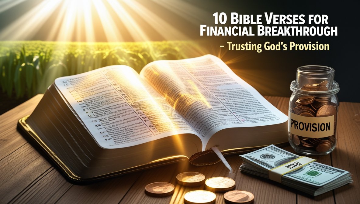 10 Bible Verses for Financial Breakthrough and God’s Provision