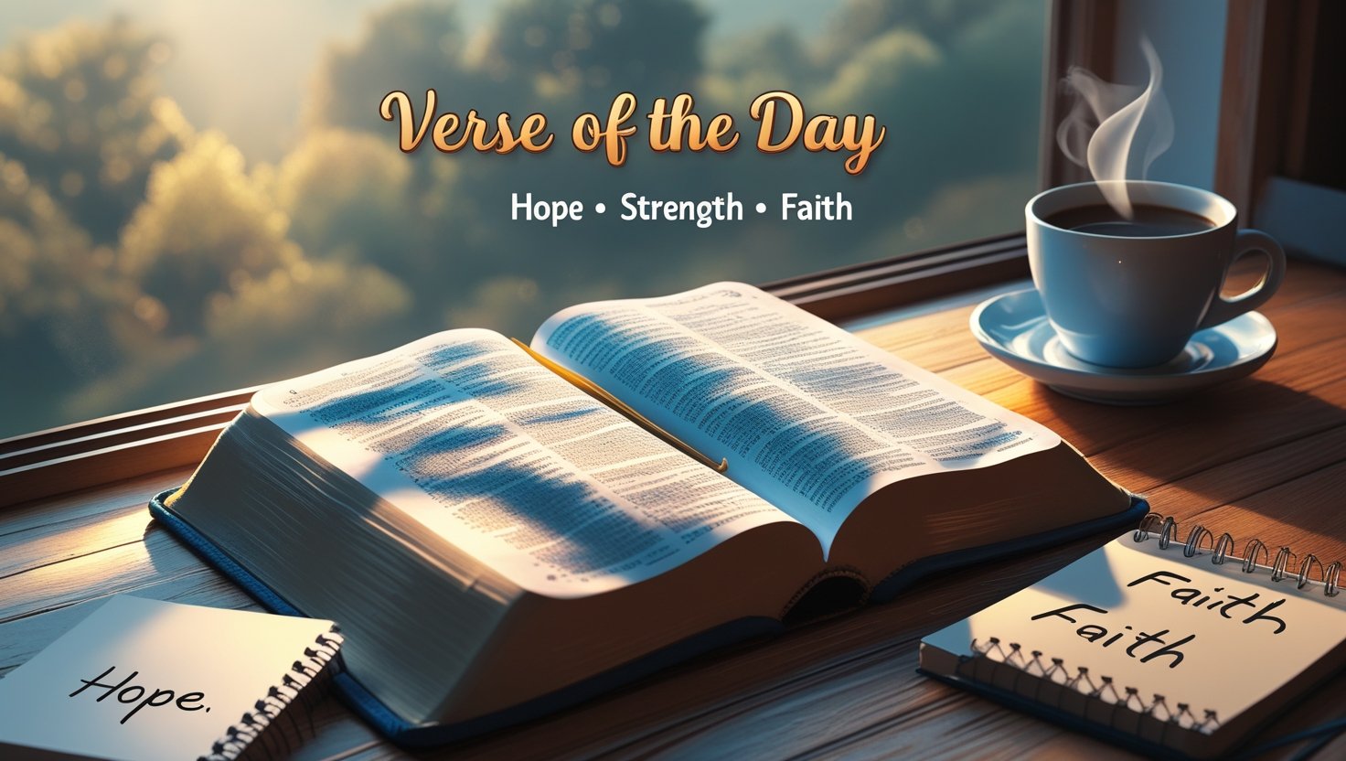 Verse of the Day: Find Hope, Strength, and Faith in God’s Word Daily