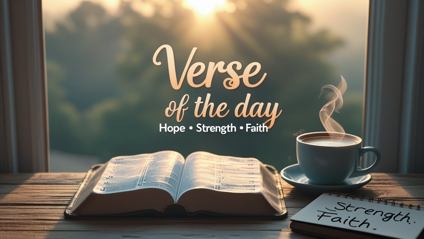 Verse of the Day: Find Hope, Strength, and Faith in God’s Word Daily