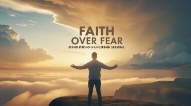 Faith Over Fear: How To Stand Strong In Uncertain Seasons 2 Leonardo Phoenix 10 A person stands at the edge of a cliff or 3