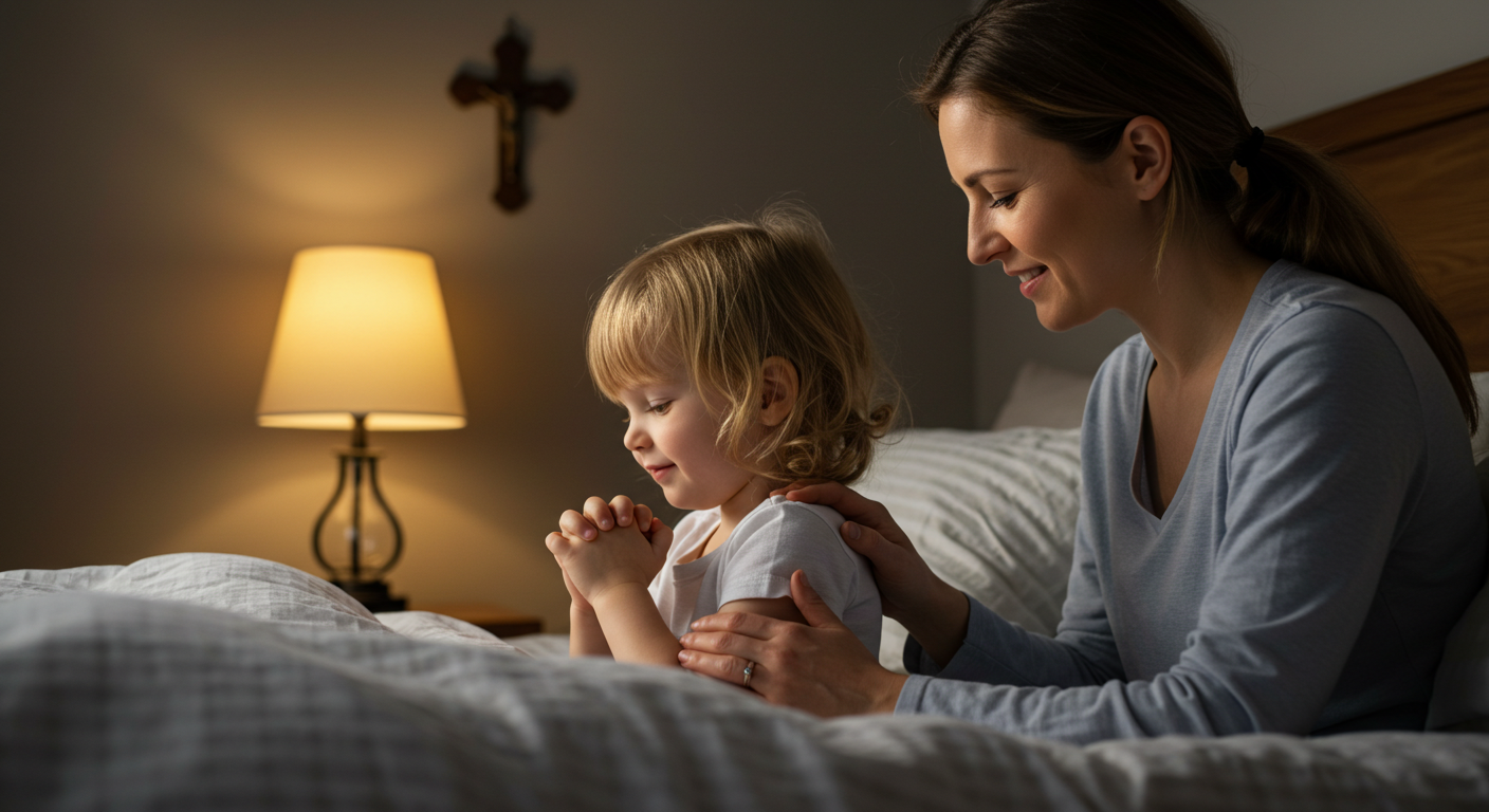 teaching kids to pray