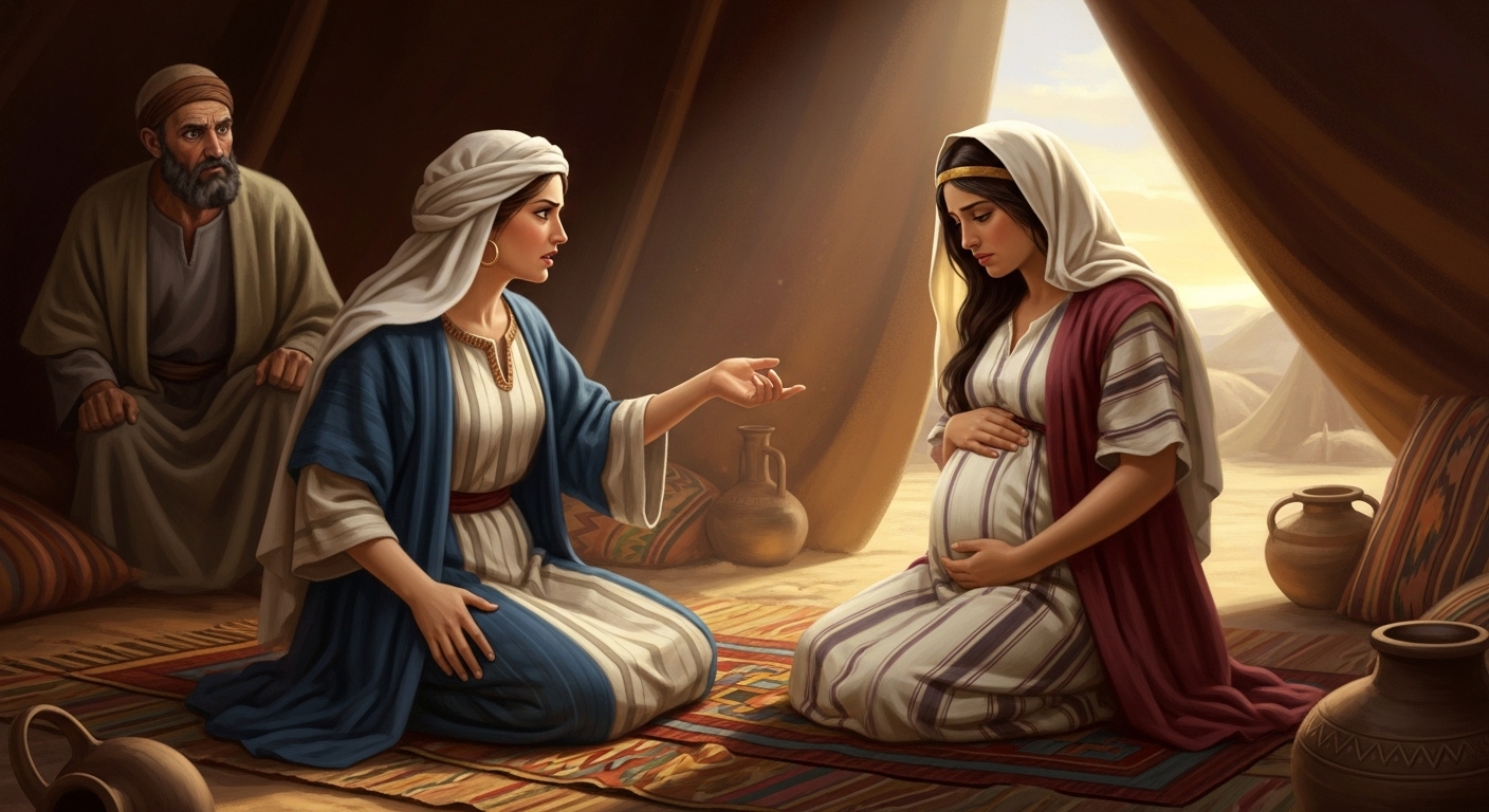Sarah And Hagar Genesis 16