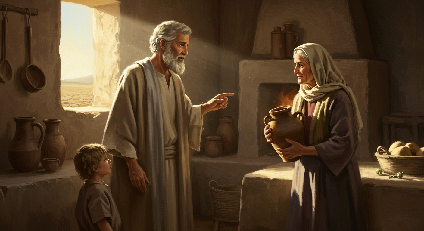 Elijah widow Zarephath
