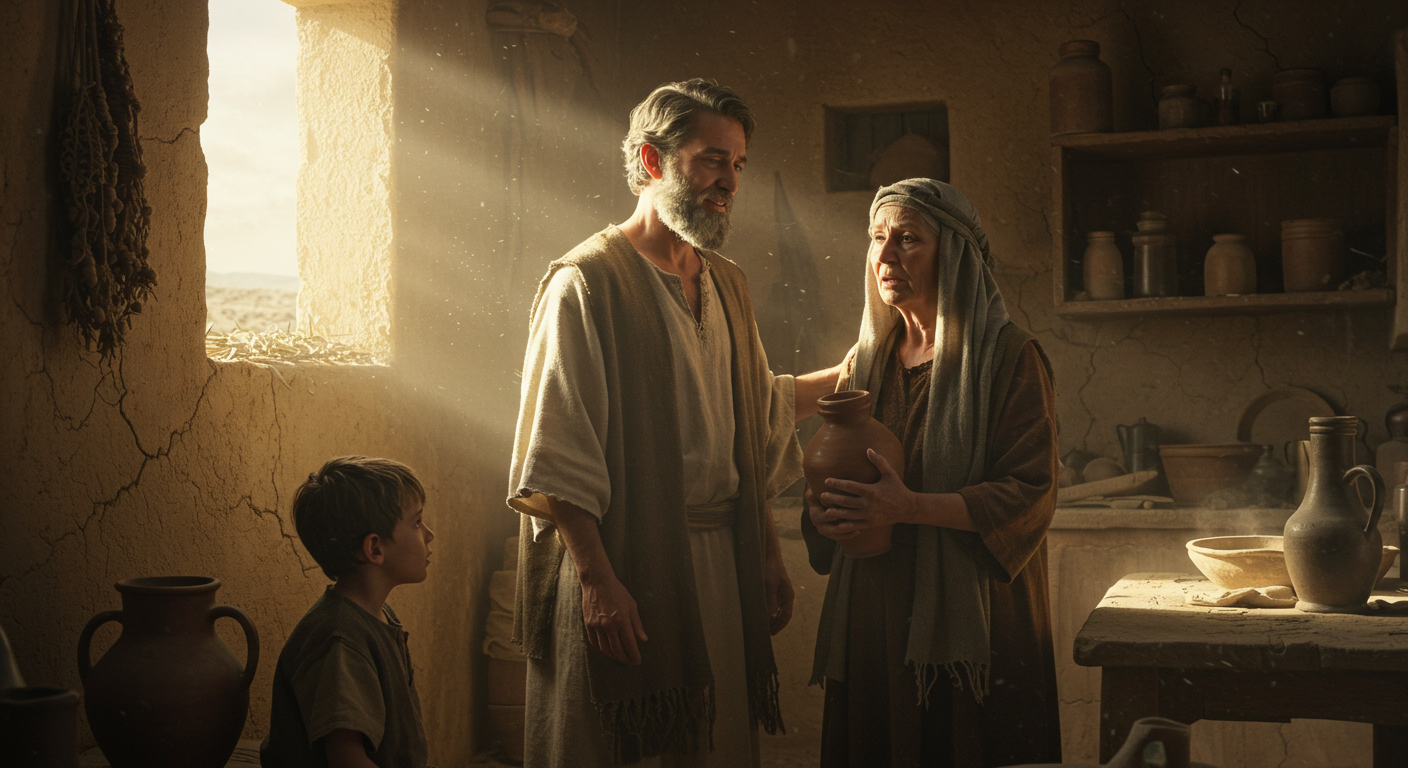 Elijah widow Zarephath