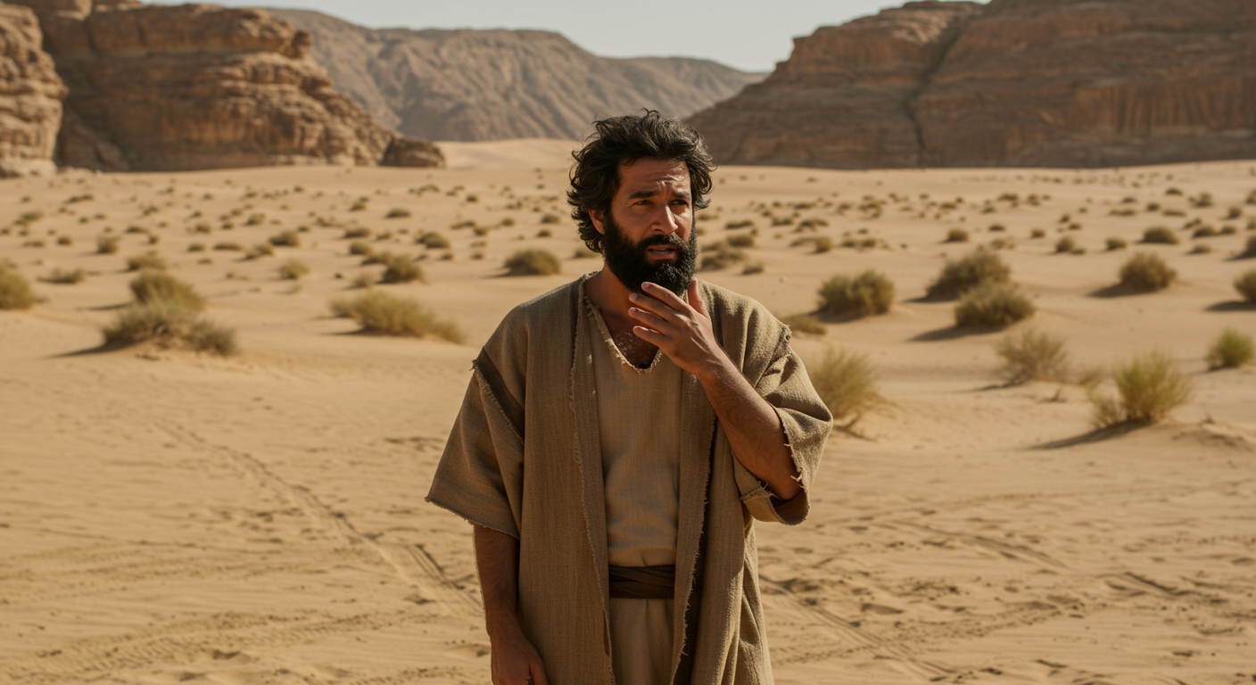 Moses' doubts and struggles

