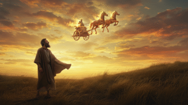 Elijah’s Fiery Departure – Taken to Heaven in a Chariot 14 Image fx 32 2