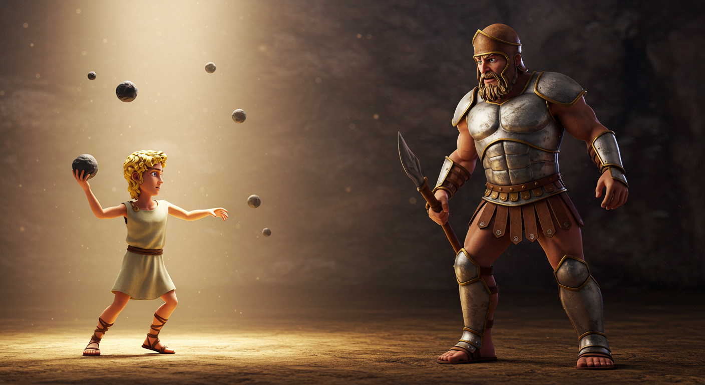 David and Goliath