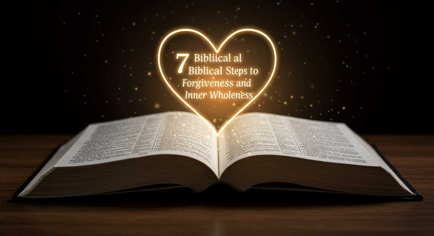 7 Biblical Steps to Forgiveness and Inner Wholeness 1 steps to forgiveness