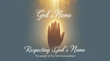 Respecting God’s Name: The Weight of the Third Commandment 2 Leonardo Phoenix 10 A serene and contemplative scene depicting 3