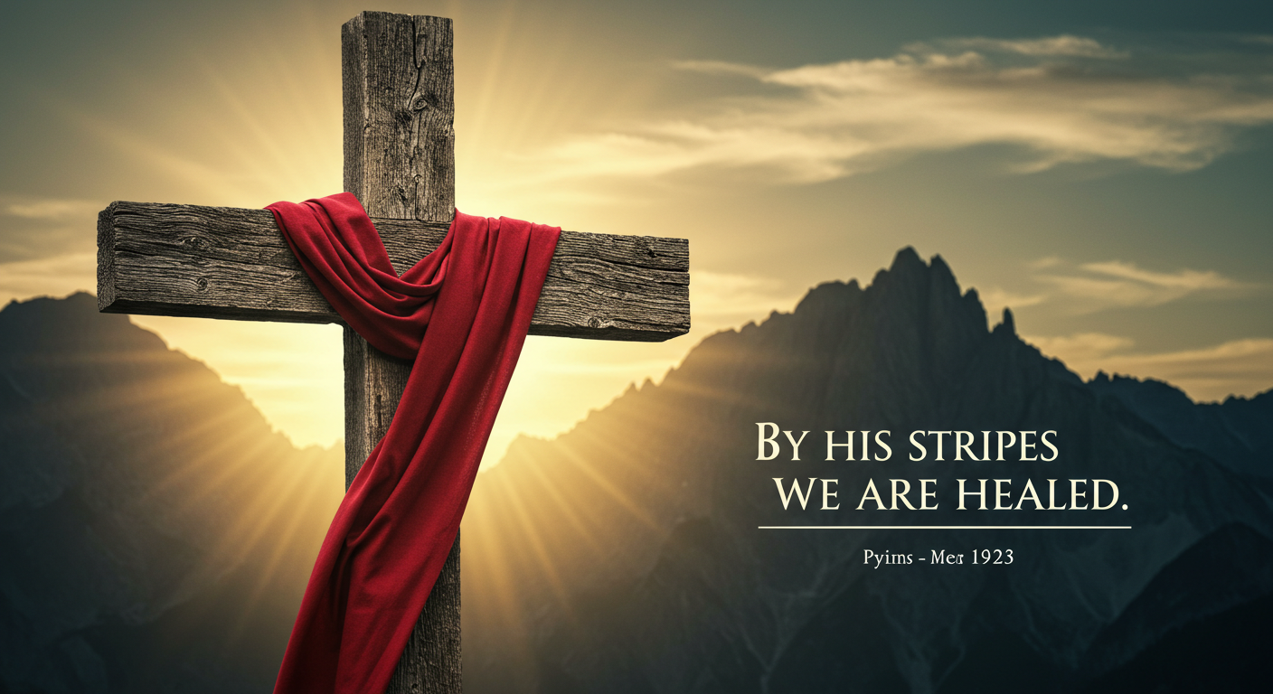 by His stripes we are healed