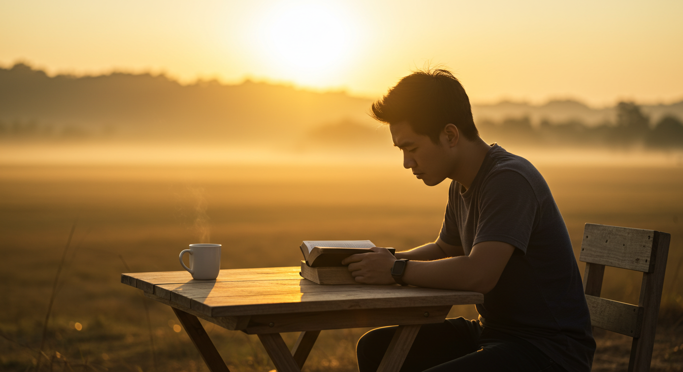 morning routine with God