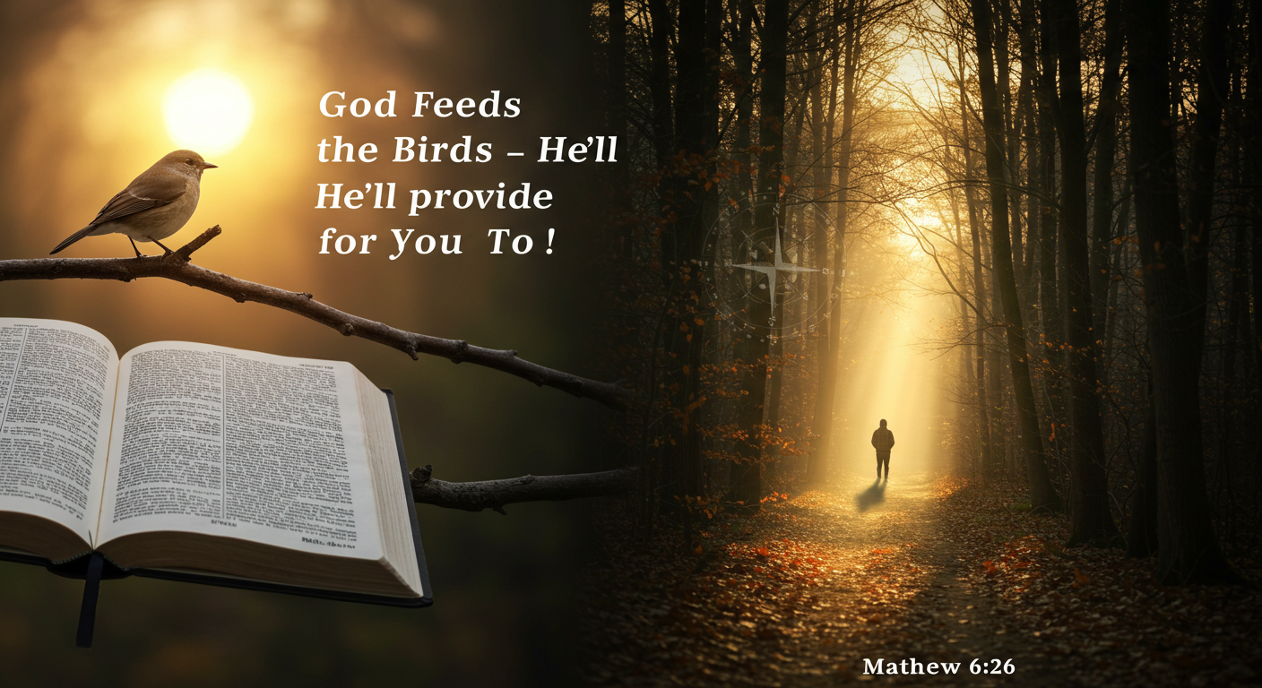 Matthew 6:26 God’s provision
