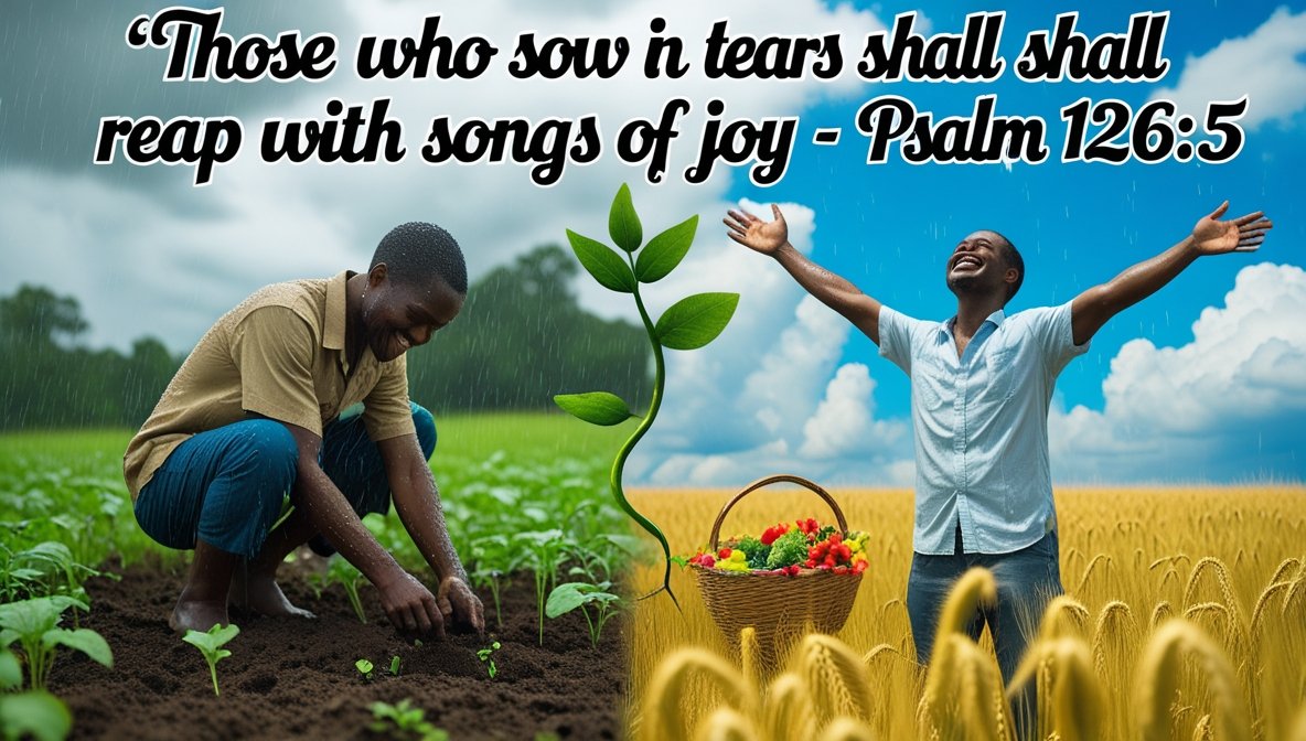 joy from tears Psalm 126

