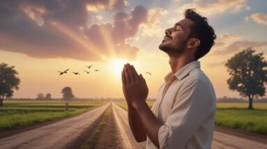 Trusting God’s Plan: Applying Proverbs 3:5–6 to Major Life Choices 13 Leonardo Phoenix 10 A man stands at a rural crossroads surroun 3