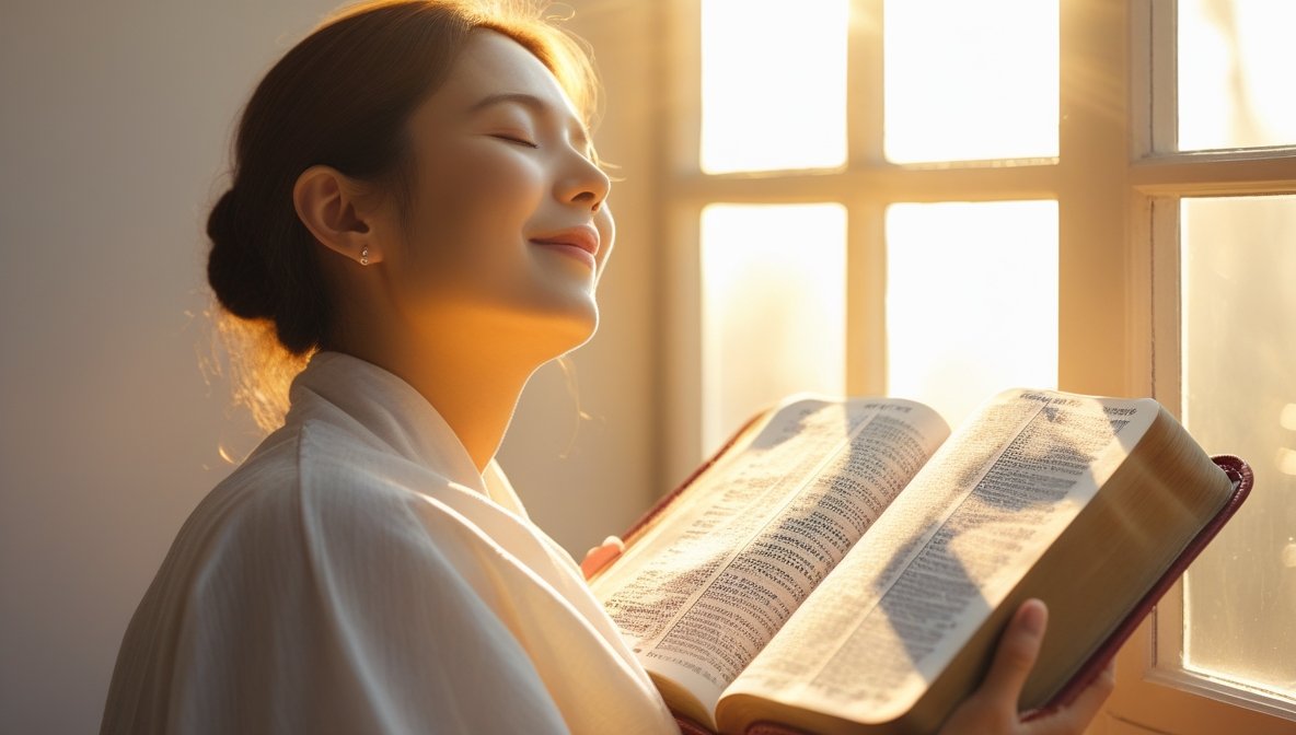 singing Scripture brings peace
