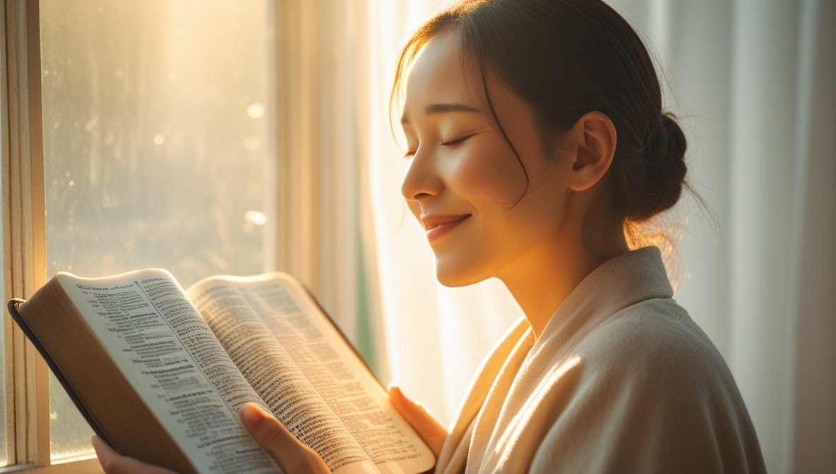singing Scripture brings peace
