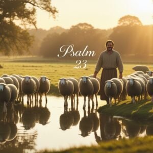 Leonardo Phoenix 10 A serene pasture with a gentle shepherd gu 2