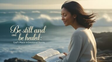 Be Still and Be Healed: God’s Peace in Emotional Storms 17 Leonardo Phoenix 10 A serene woman with a gentle face soft fea 3