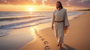 Why the Love of Jesus Is Unlike Any Other 34 Leonardo Phoenix 10 Jesus walking along a serene beach with a 2