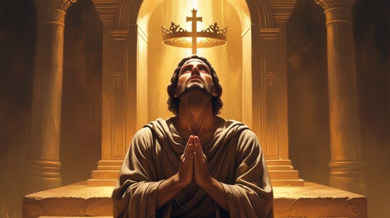 Leonardo Phoenix 10 King David is depicted kneeling in reveren 0