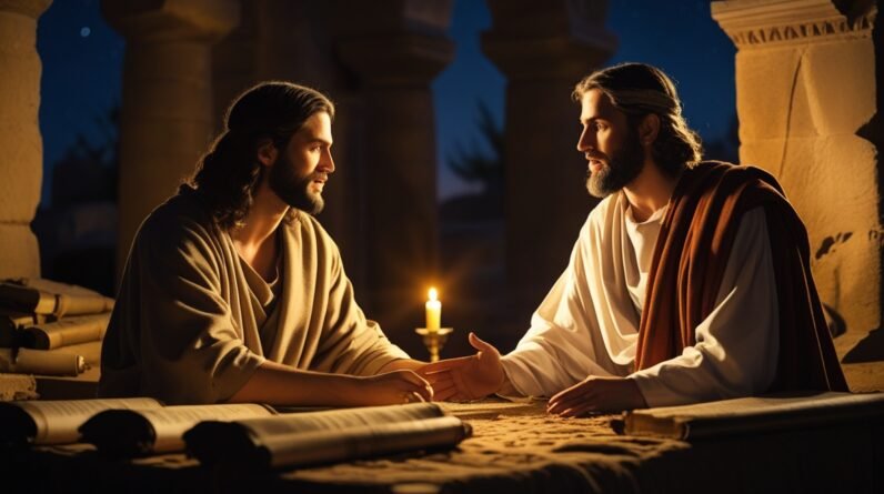 Leonardo Phoenix 10 Nighttime scene in ancient Jerusalem Jesus 3