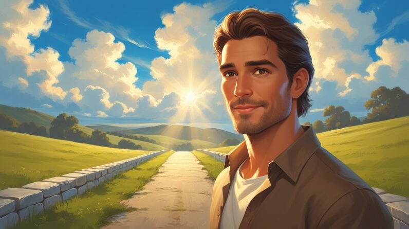 Leonardo Phoenix 10 a Christian man with a strong jawline brow 0