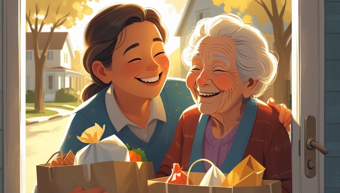 joy of helping others