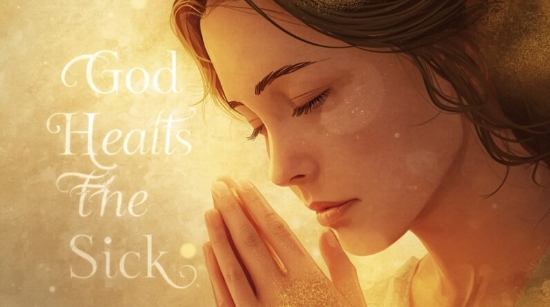 Lucid Origin Illustration of a serene person in prayer with ge 3