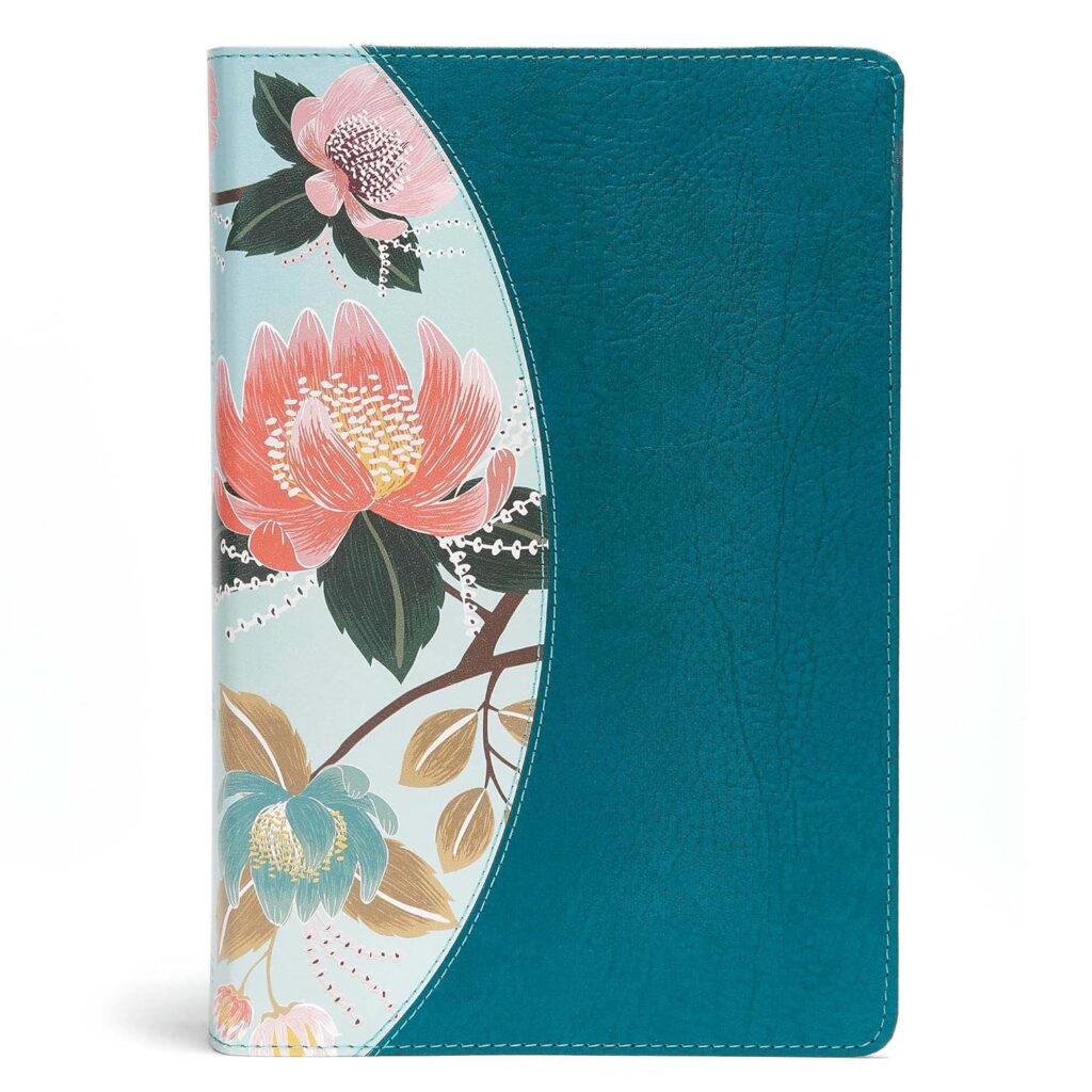 CSB Study Bible For Women Review: Teal Flowers Edition 1 81xgjNa6EbL. SL1500