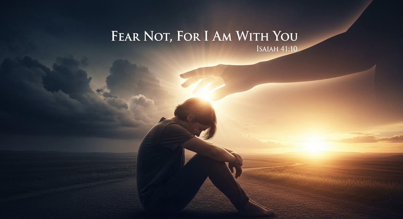 Fear Not For I Am With You (Isaiah 41:10) – Meaning & How God Strengthens You Today 1 https://biblestorieshub.com/wp-content/uploads/2025/09/Image_fx-1-1.jpg