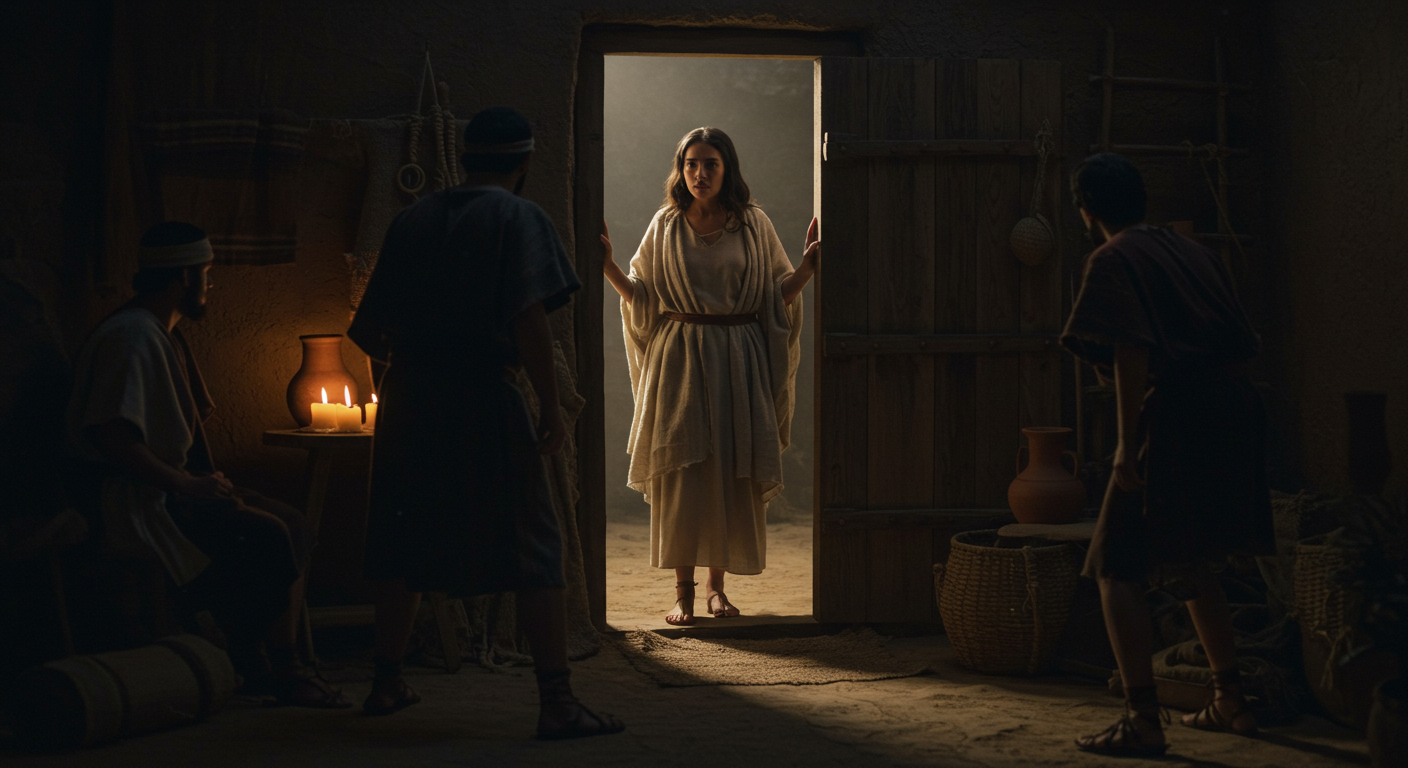 Rahab welcomed the spies