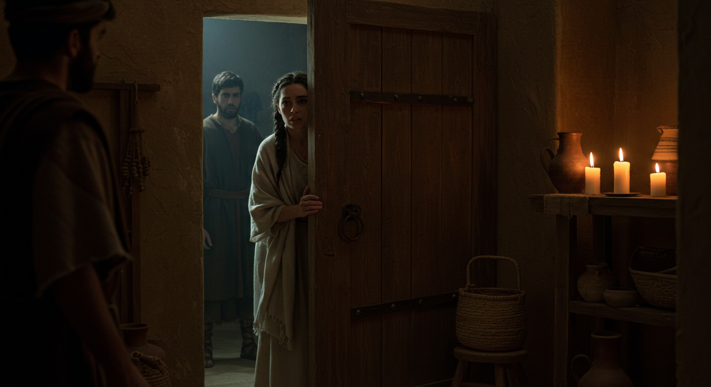 Rahab welcomed the spies