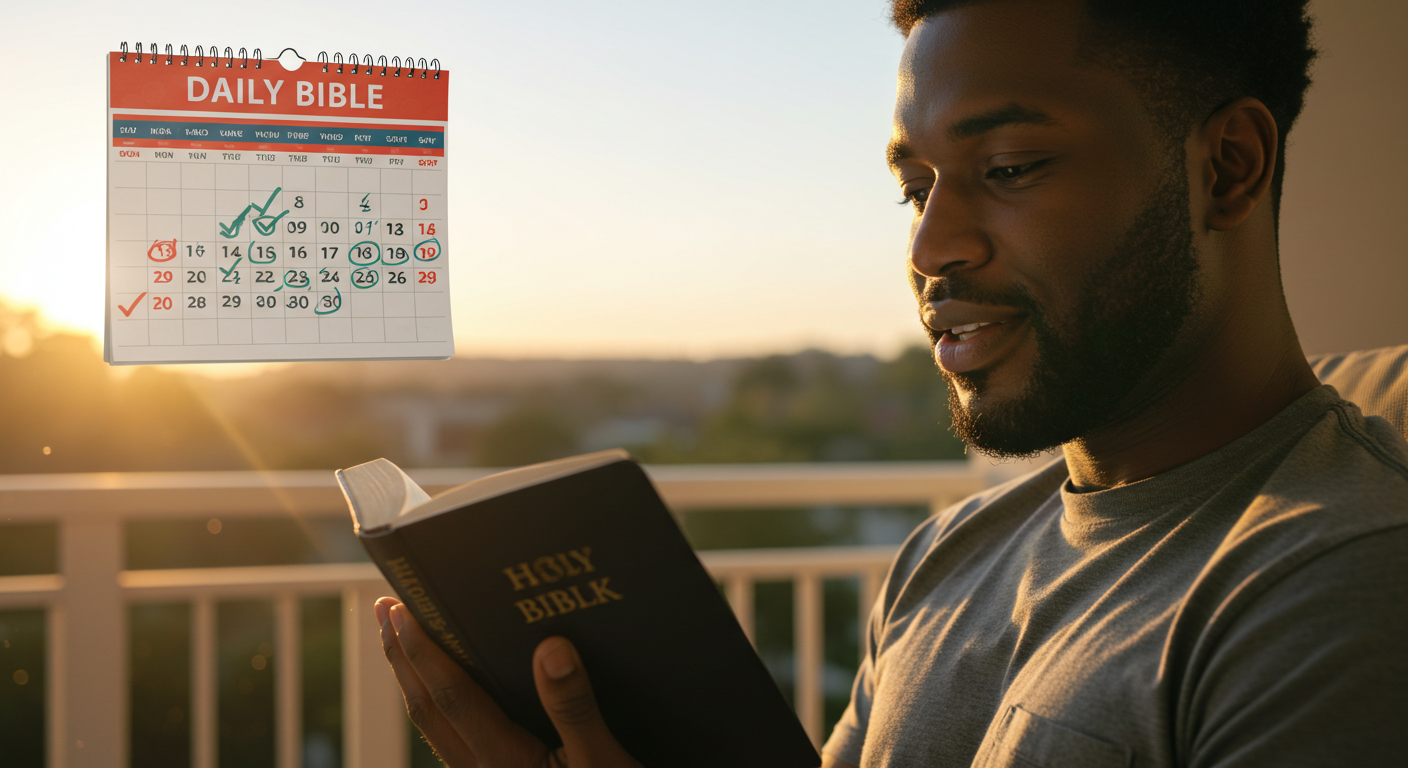 Daily Bible reading habit