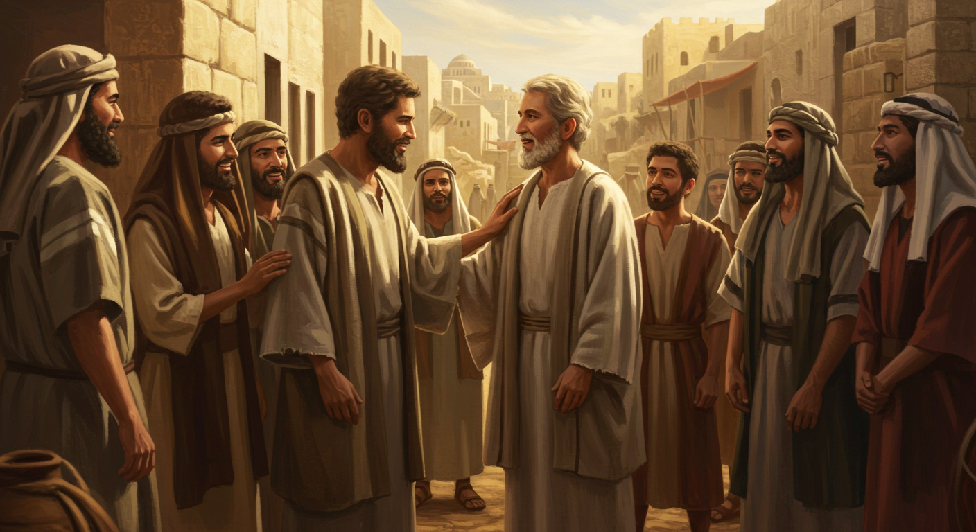 Barnabas encouragement Bible