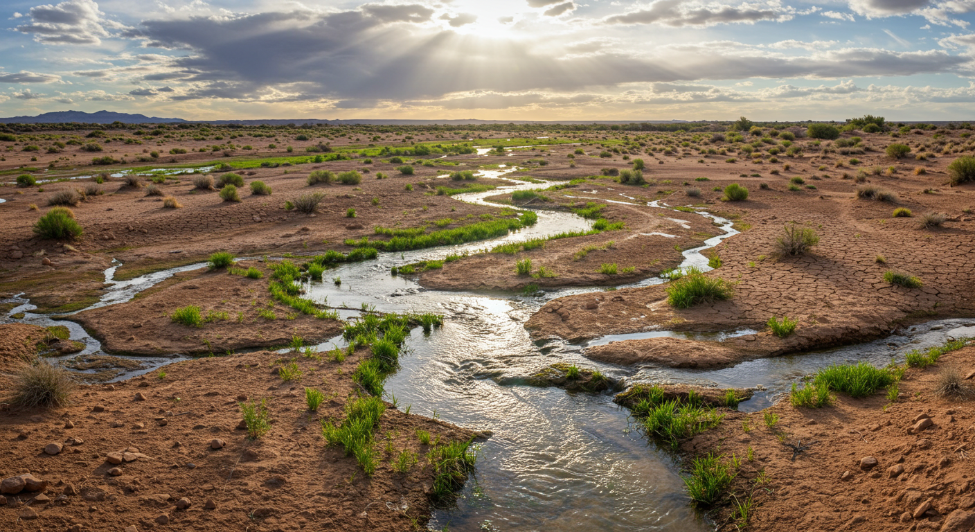 rivers in the desert